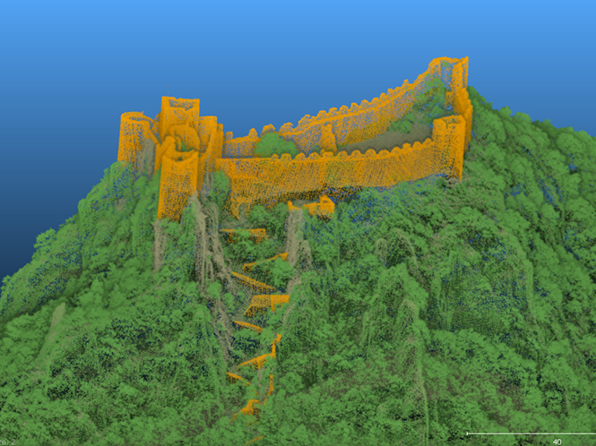 3D Modeling to Discover Archaeological Remains in World Heritage Site