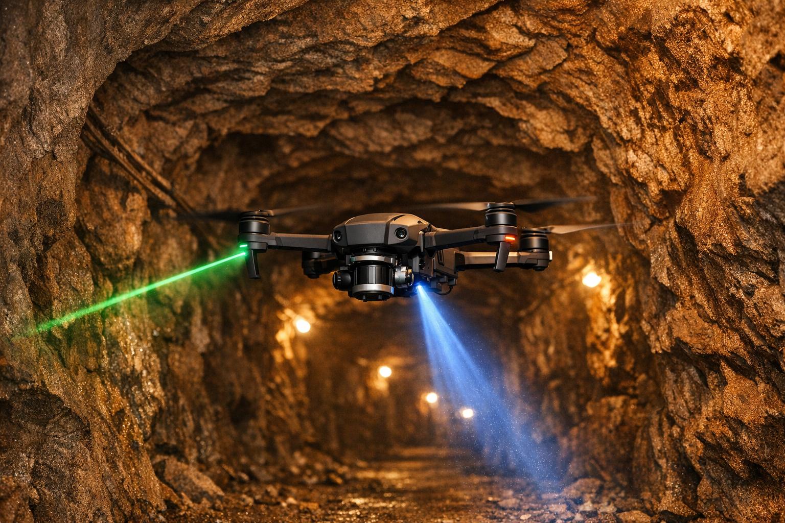 UAS Lidar Technology Helps Complete Mine Ground Inspections Quickly and Safely